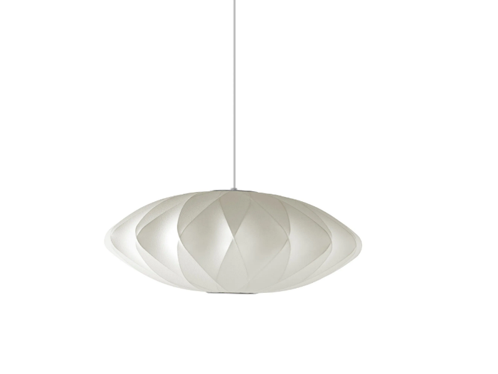 NELSON SAUCER CRISSCROSS BUBBLE - Polymer pendant lamp _ Herman Miller